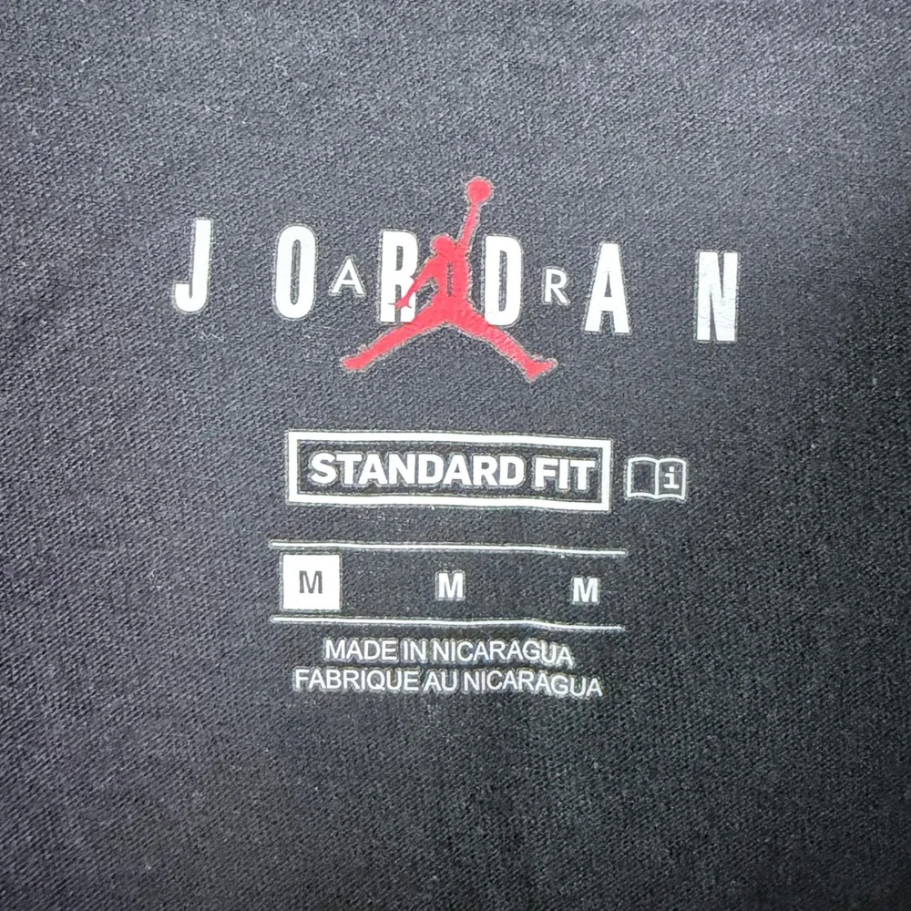 Jordan Luka Doncic Graphic T-Shirt Black White Jumpman Logo AQ2366-00A Medium LD
